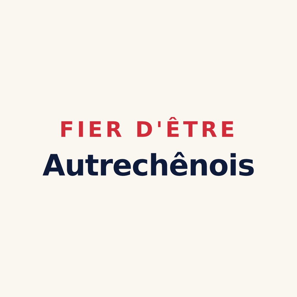 Tasse « Fier d'être Autrechênois » — design pour Autrechêne