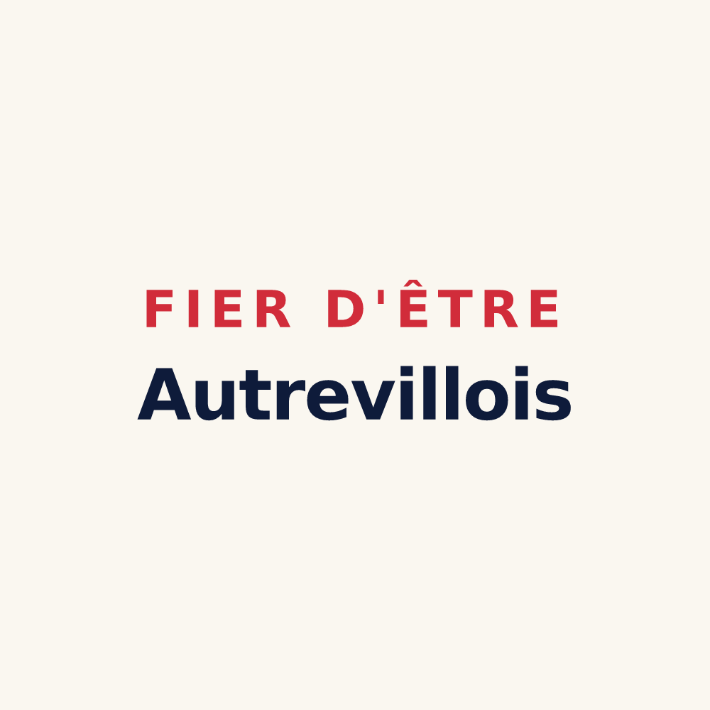 Tasse « Fier d'être Autrevillois » — design pour Autreville