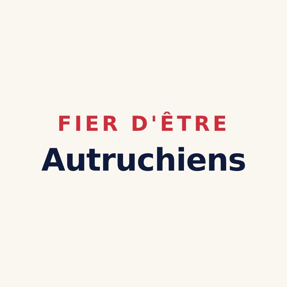 Tasse « Fier d'être Autruchiens » — design pour Autruche