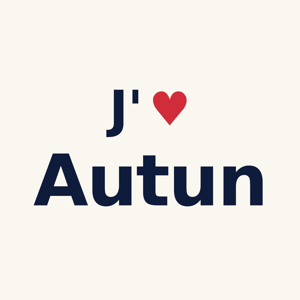 Tasse personnalisée Autun — design J'aime Autun