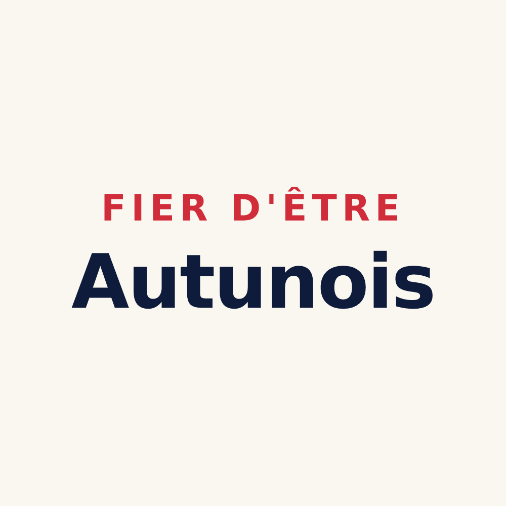Tasse « Fier d'être Autunois » — design pour Autun