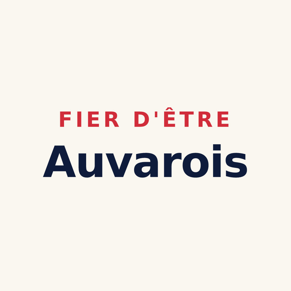 Tasse « Fier d'être Auvarois » — design pour Auvare