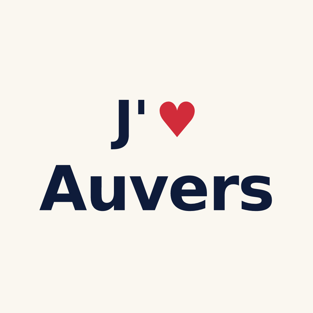 Tasse personnalisée Auvers — design J'aime Auvers
