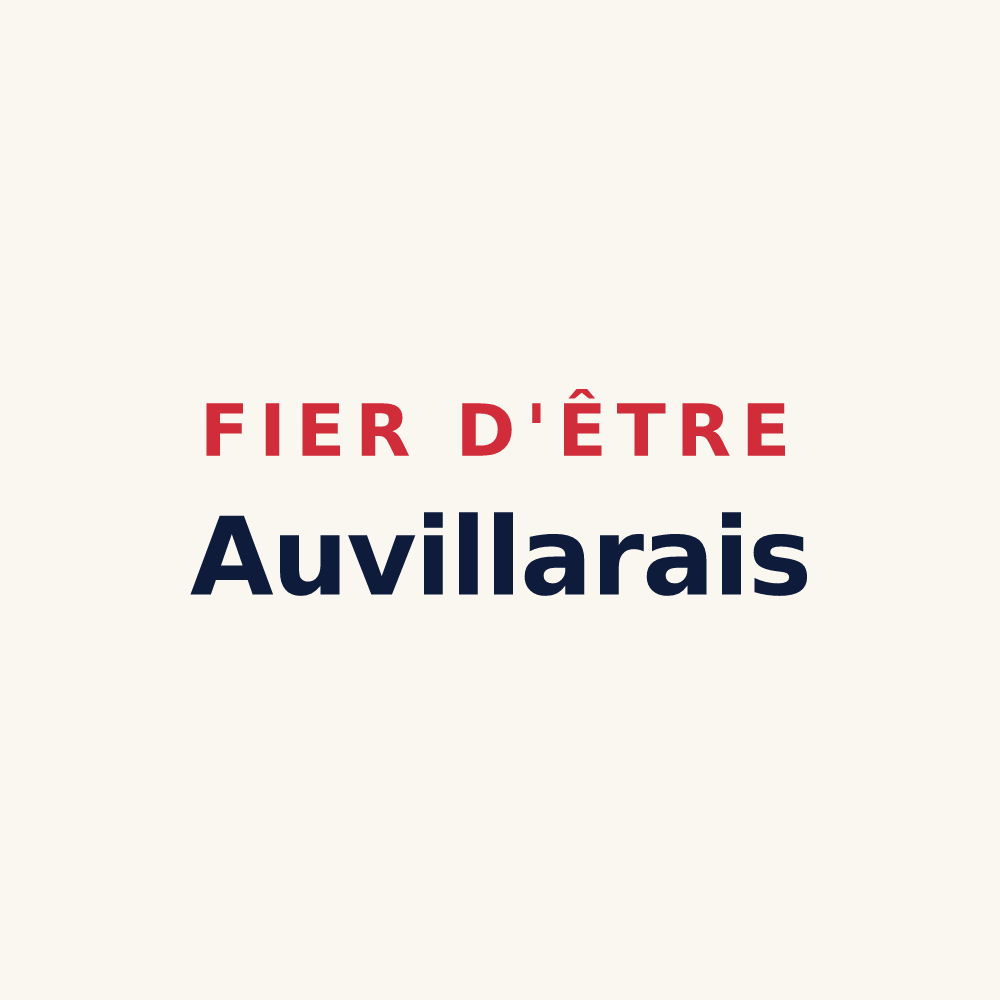 Tasse « Fier d'être Auvillarais » — design pour Auvillar