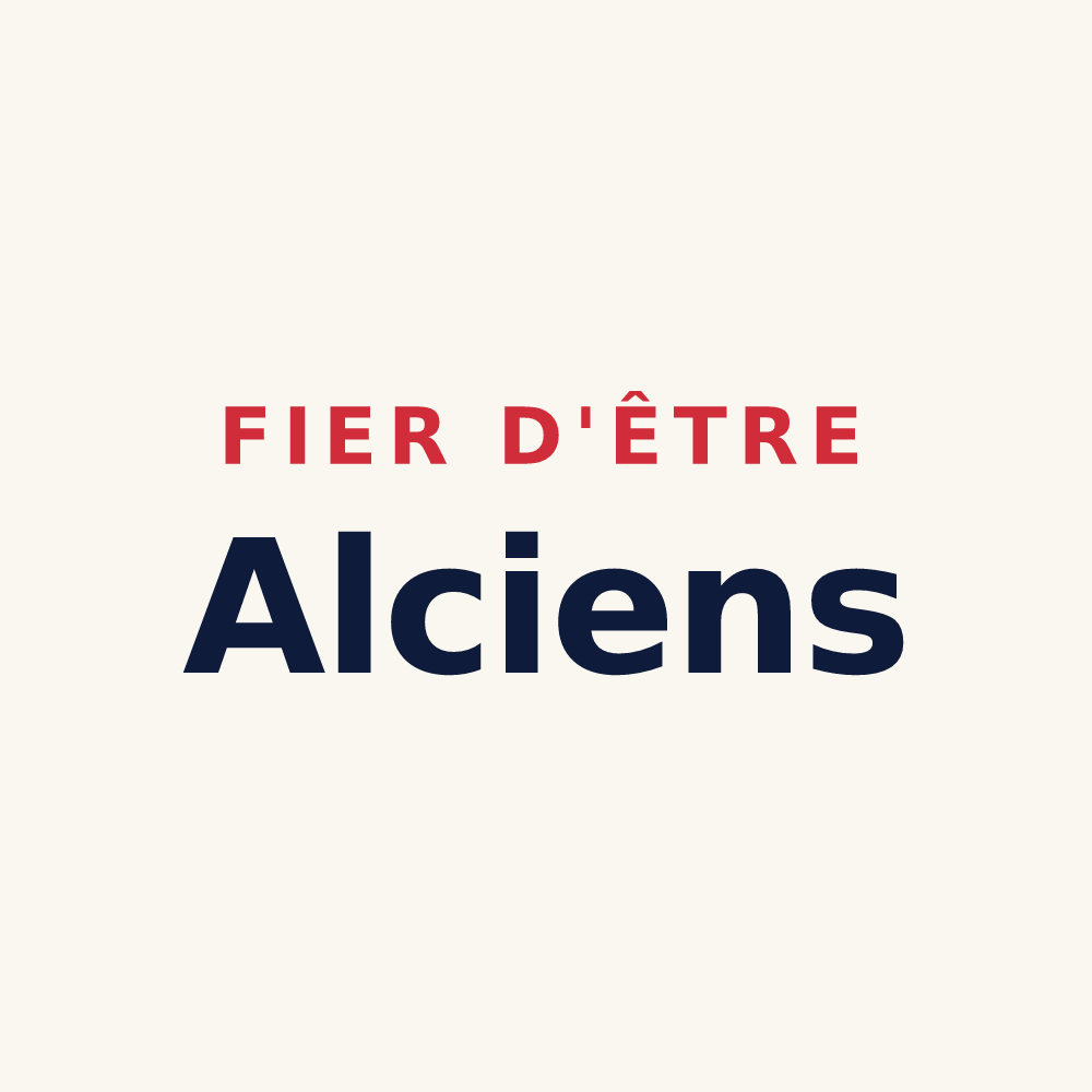 Tasse « Fier d'être Alciens » — design pour Auxy