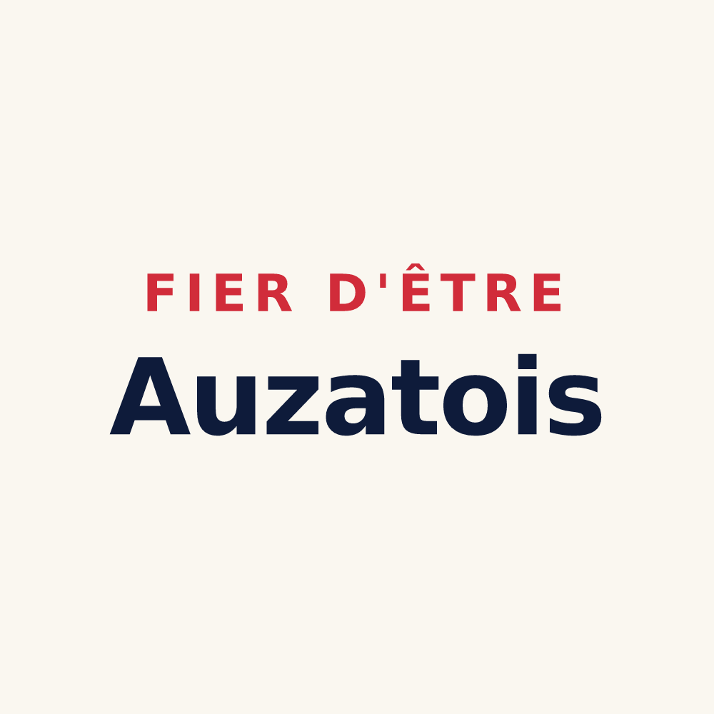 Tasse « Fier d'être Auzatois » — design pour Auzat