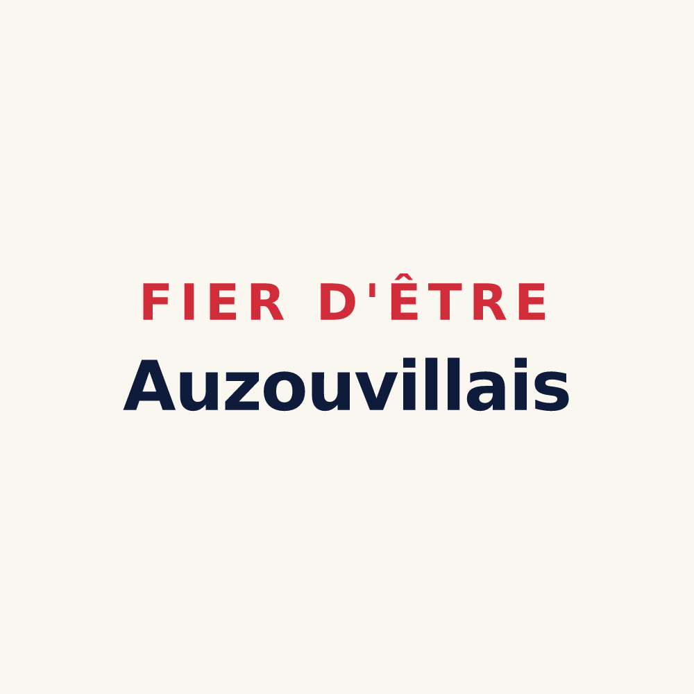 Tasse « Fier d'être Auzouvillais » — design pour Auzouville-l'Esneval