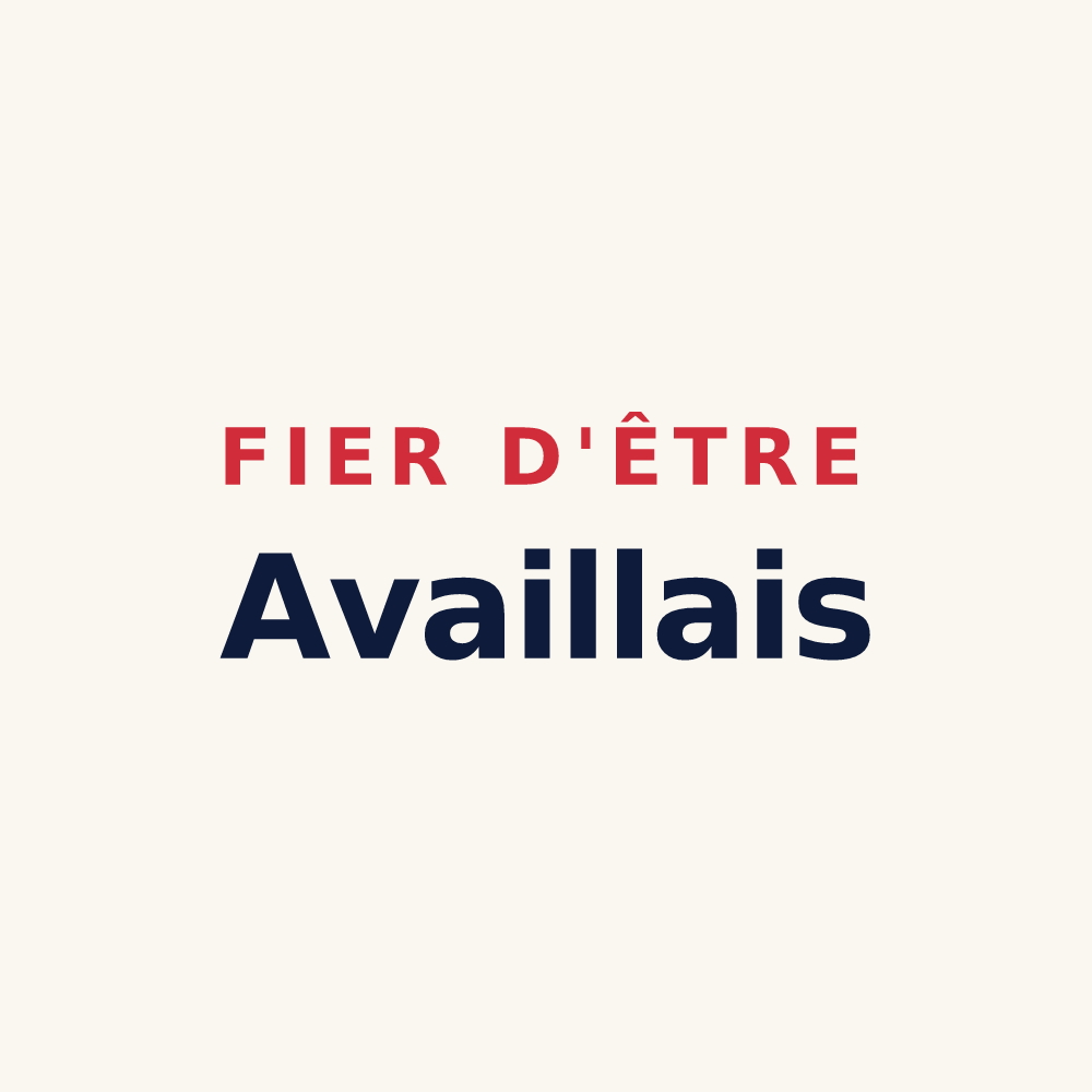 Tasse « Fier d'être Availlais » — design pour Availles-Limouzine