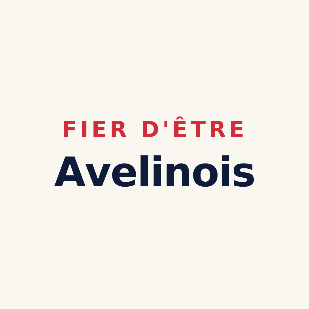 Tasse « Fier d'être Avelinois » — design pour Avelin