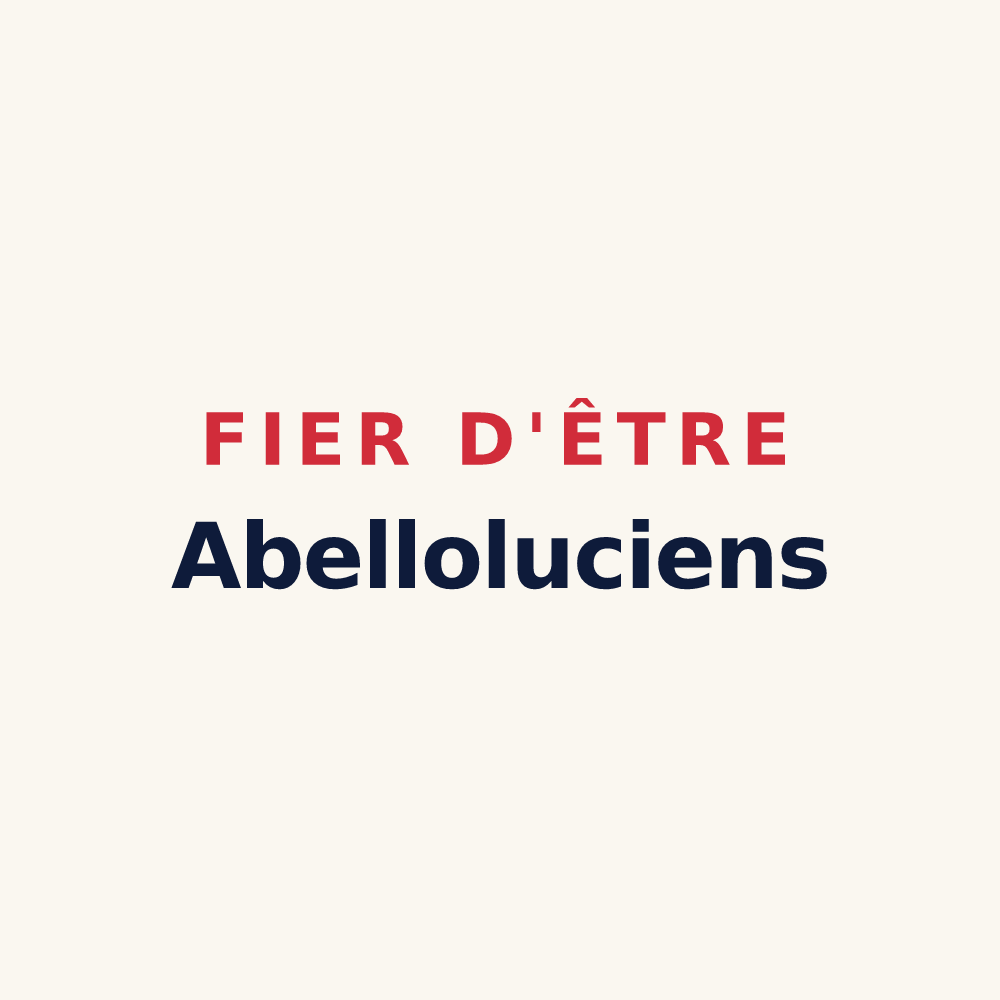 Tasse « Fier d'être Abelloluciens » — design pour Aveluy