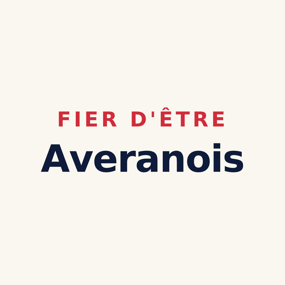 Tasse « Fier d'être Averanois » — design pour Averan