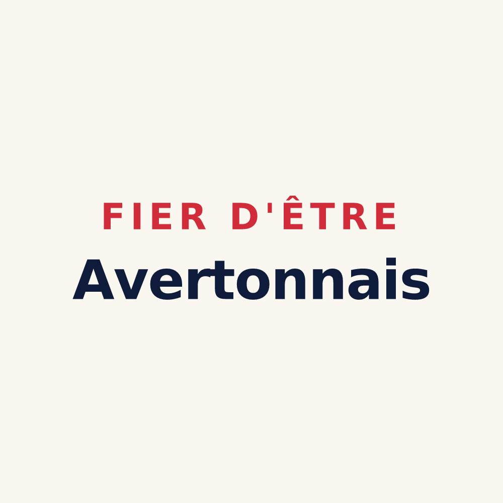 Tasse « Fier d'être Avertonnais » — design pour Averton