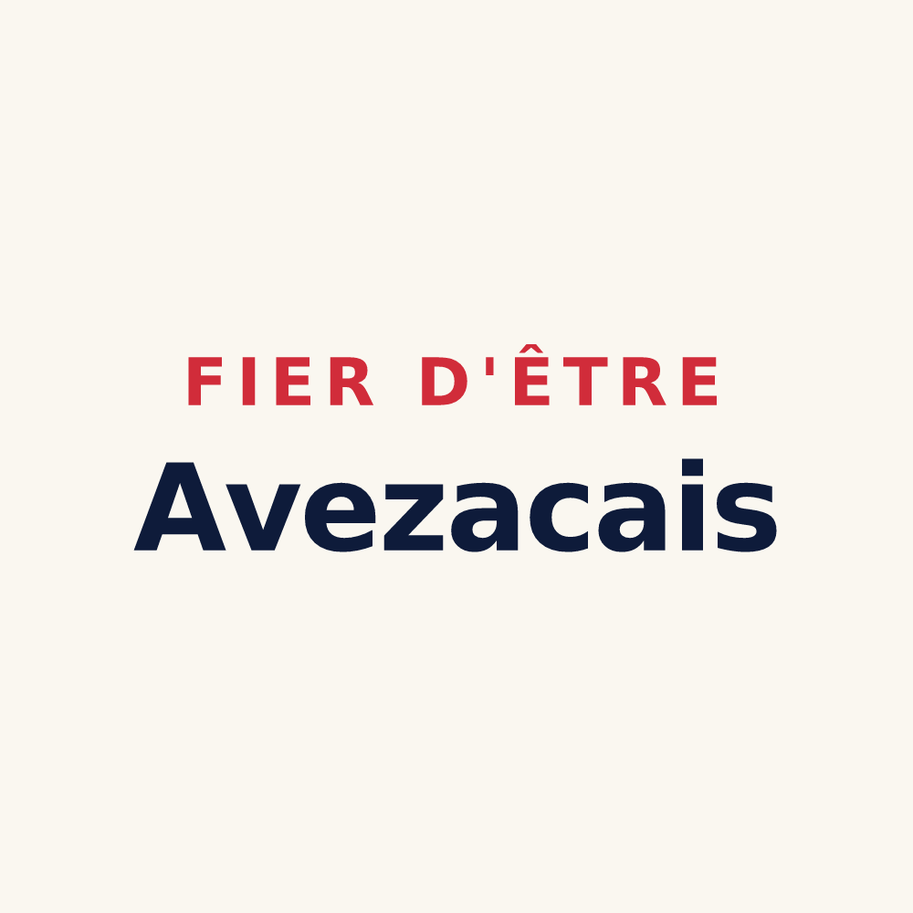 Tasse « Fier d'être Avezacais » — design pour Avezac-Prat-Lahitte
