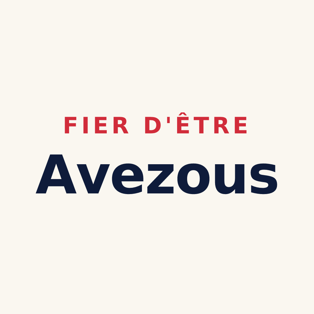 Tasse « Fier d'être Avezous » — design pour Avèze