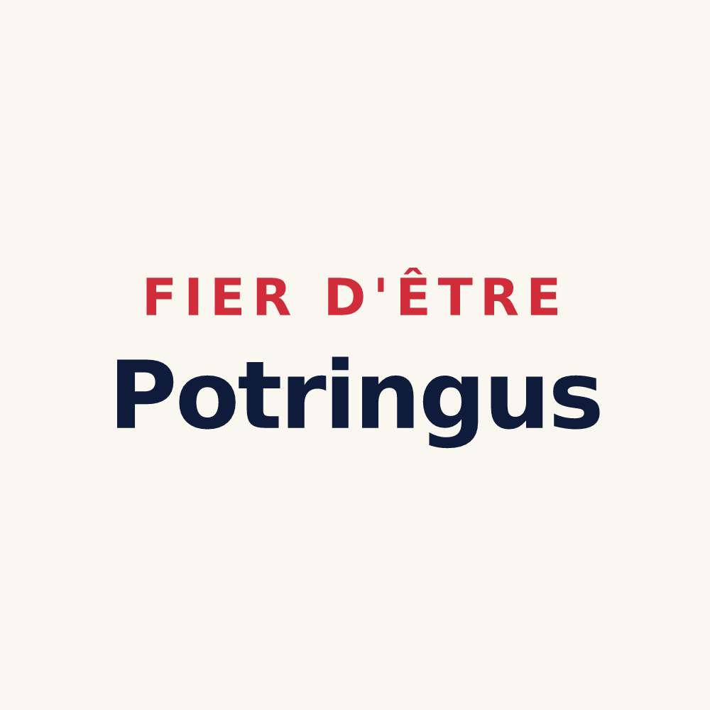 Tasse « Fier d'être Potringus » — design pour Avignon-lès-Saint-Claude