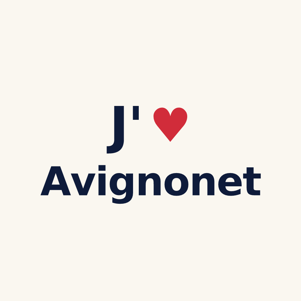 Tasse personnalisée Avignonet — design J'aime Avignonet