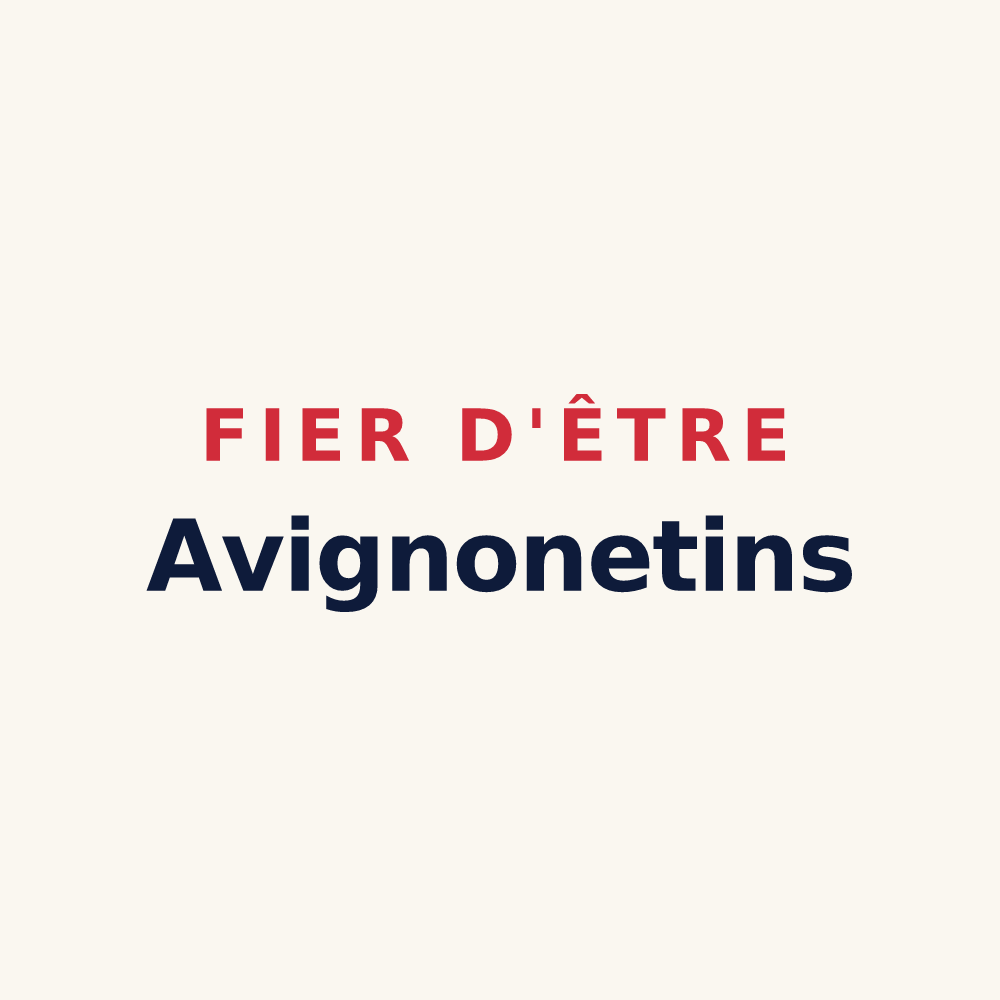 Tasse « Fier d'être Avignonetins » — design pour Avignonet