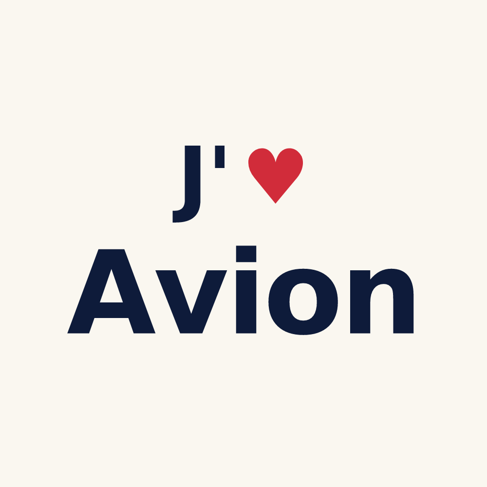Tasse personnalisée Avion — design J'aime Avion