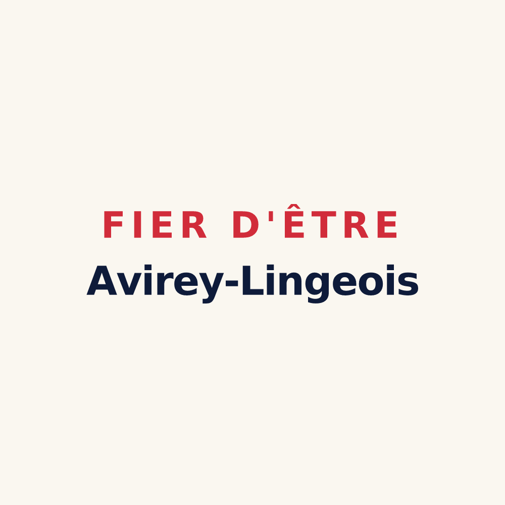 Tasse « Fier d'être Avirey-Lingeois » — design pour Avirey-Lingey