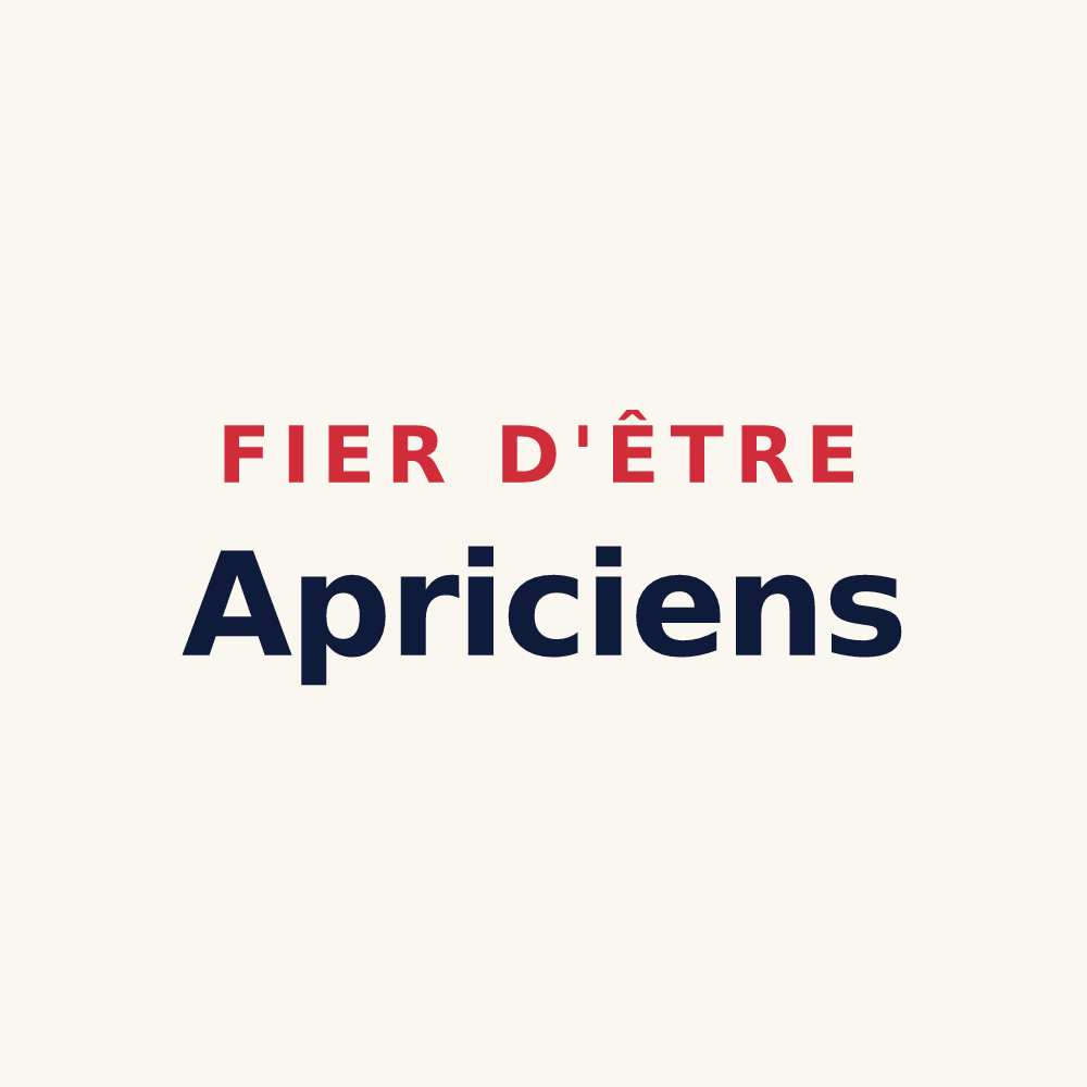Tasse « Fier d'être Apriciens » — design pour Avressieux