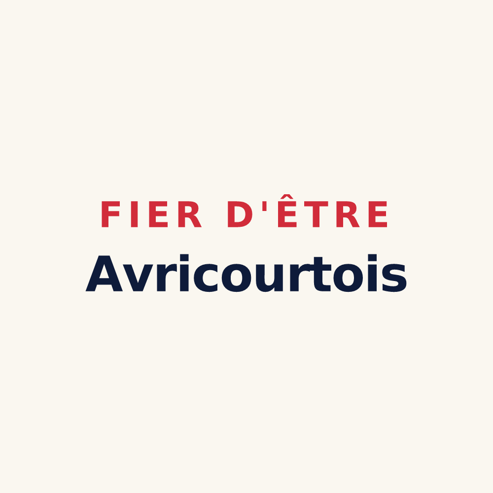 Tasse « Fier d'être Avricourtois » — design pour Avricourt