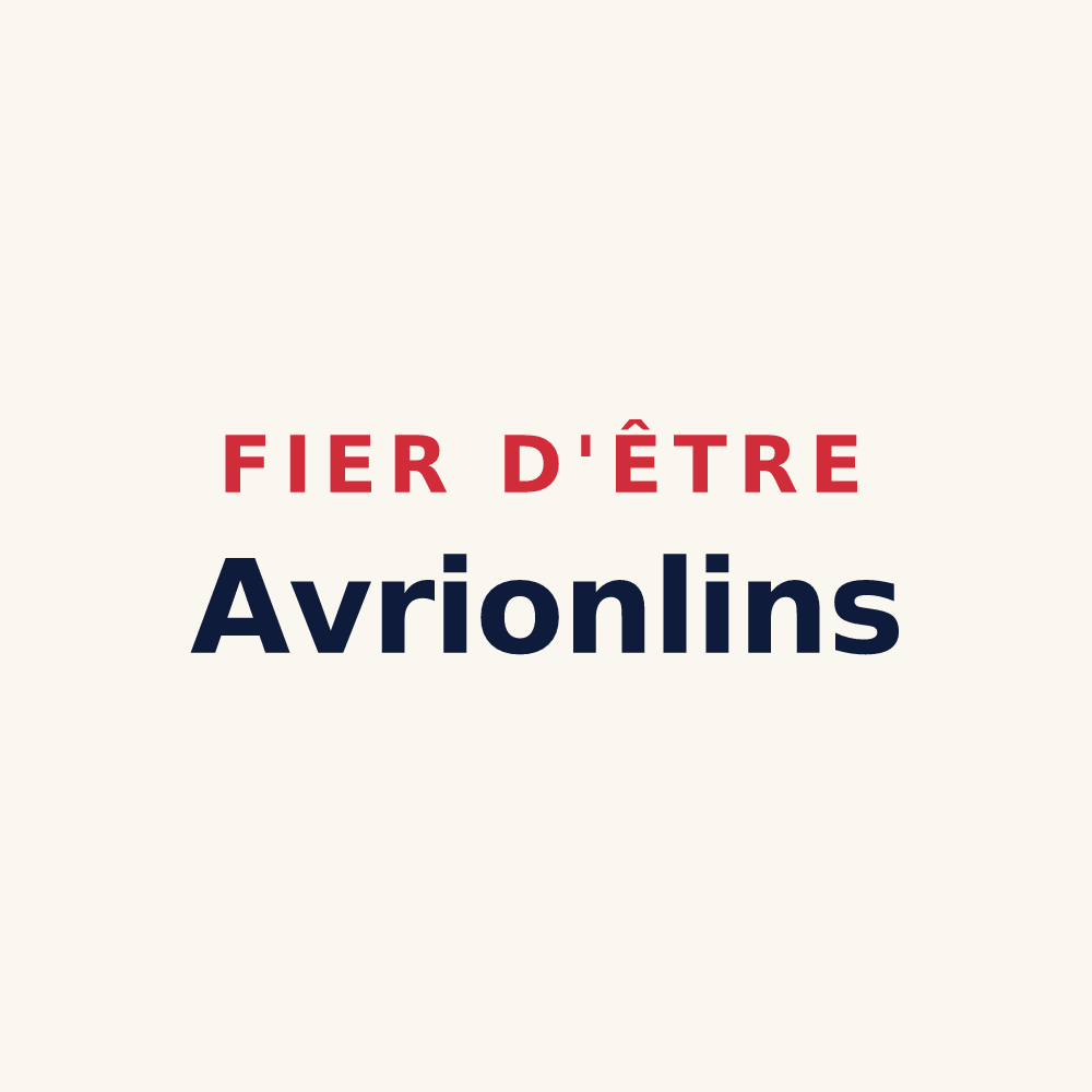 Tasse « Fier d'être Avrionlins » — design pour Avrieux