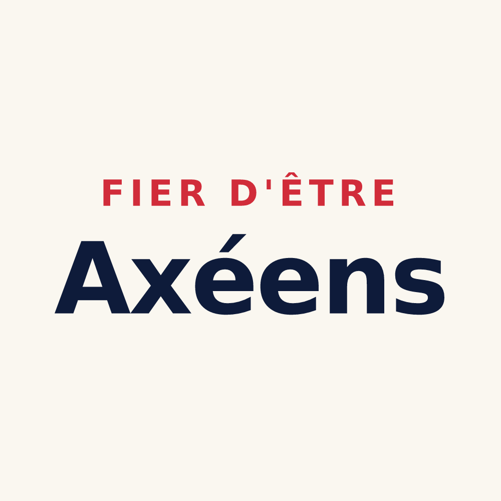 Tasse « Fier d'être Axéens » — design pour Ax-les-Thermes