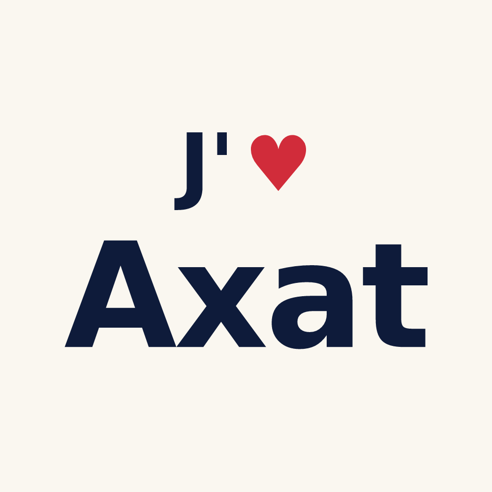 Tasse personnalisée Axat — design J'aime Axat