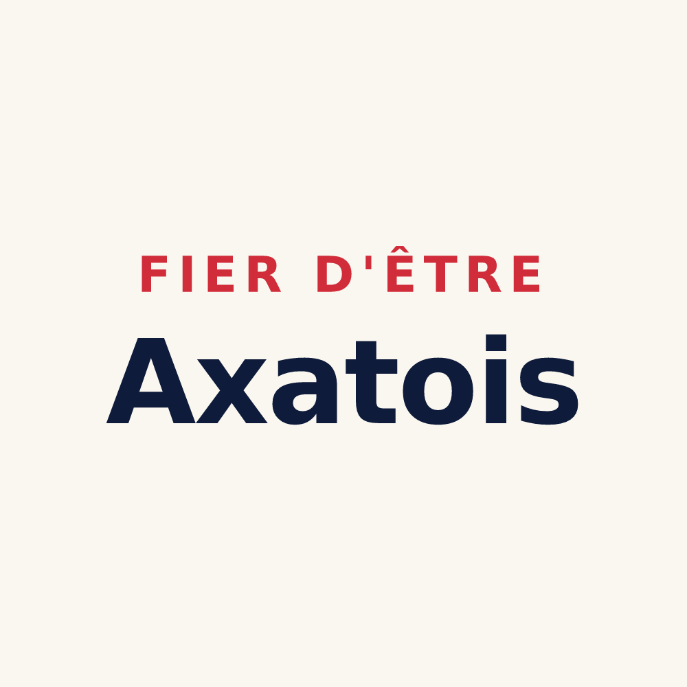 Tasse « Fier d'être Axatois » — design pour Axat