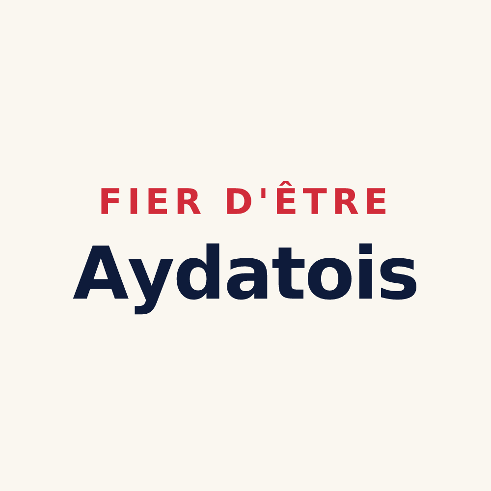 Tasse « Fier d'être Aydatois » — design pour Aydat