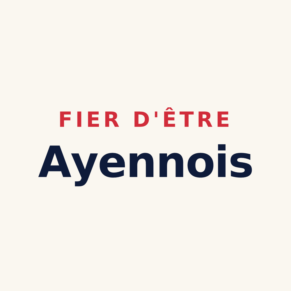 Tasse « Fier d'être Ayennois » — design pour Ayen