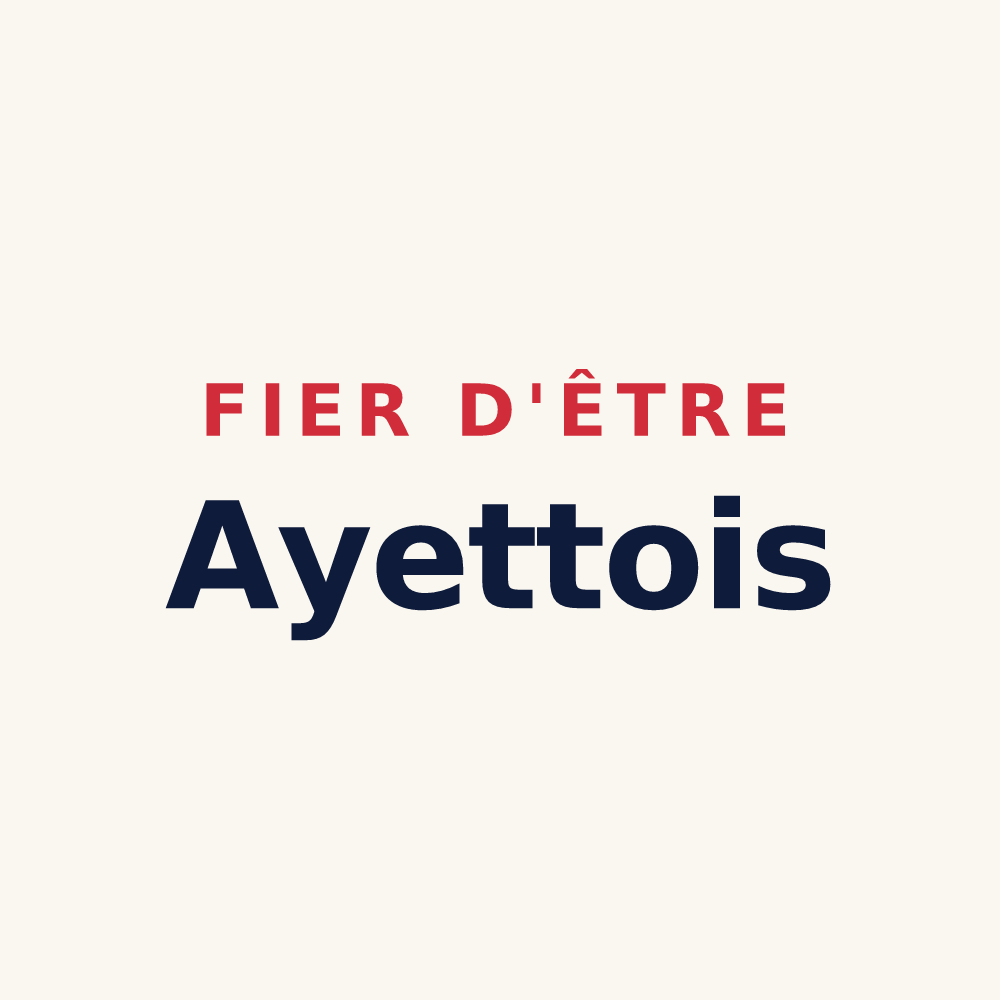 Tasse « Fier d'être Ayettois » — design pour Ayette