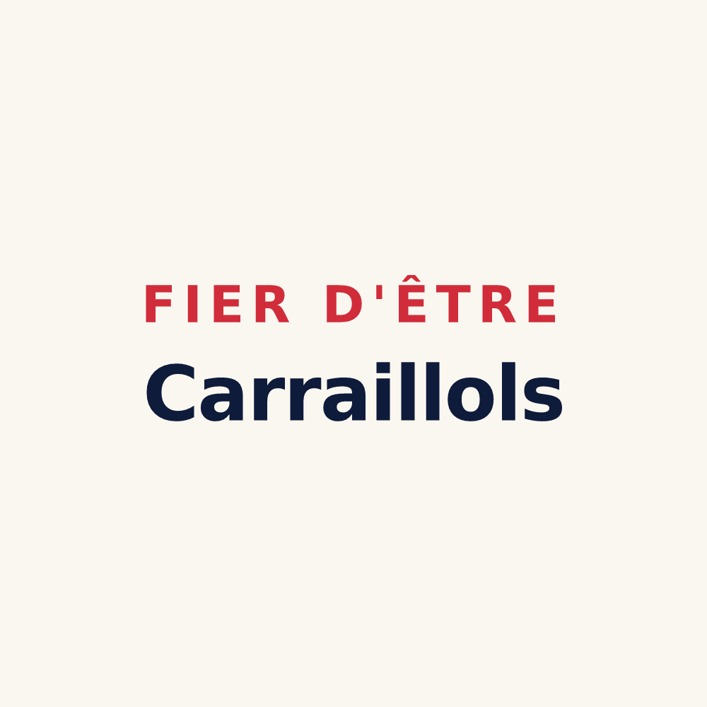 Tasse « Fier d'être Carraillols » — design pour Ayguatébia-Talau