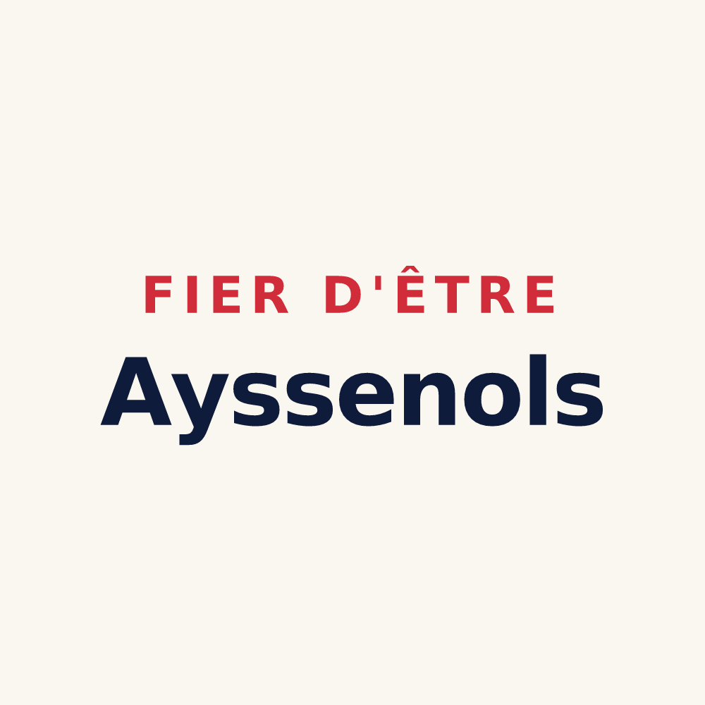 Tasse « Fier d'être Ayssenols » — design pour Ayssènes
