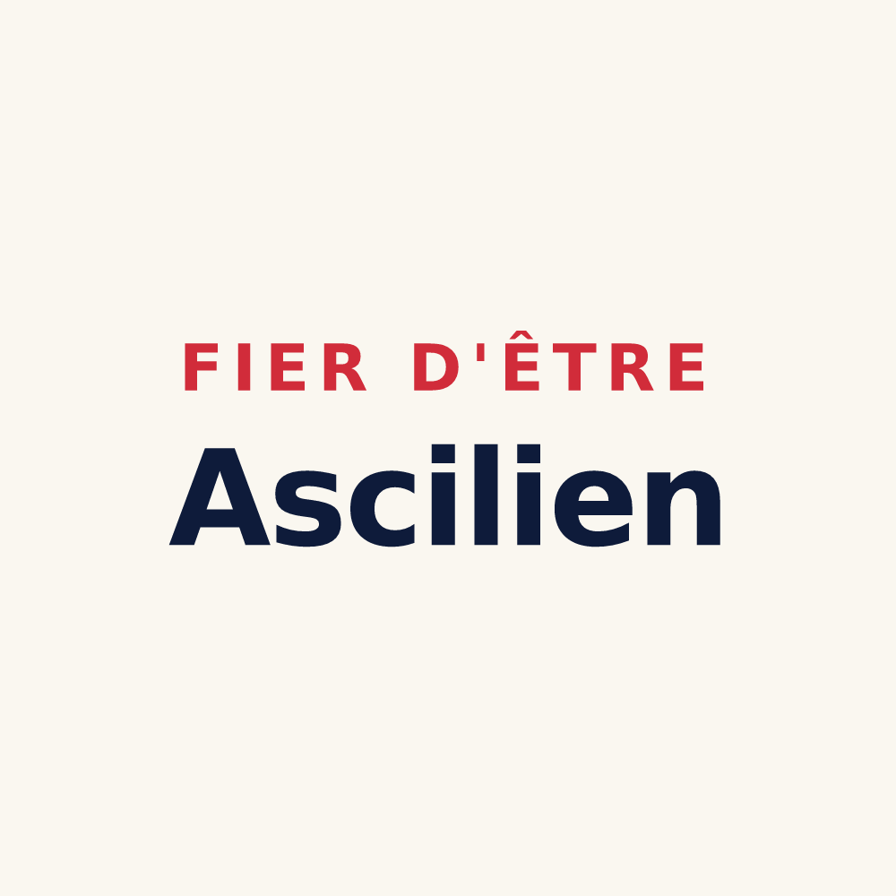 Tasse « Fier d'être Ascilien » — design pour Ayzieu