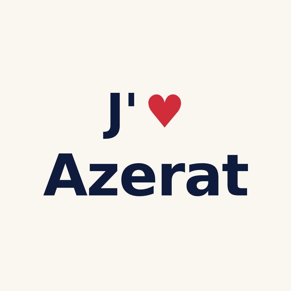 Tasse personnalisée Azerat — design J'aime Azerat