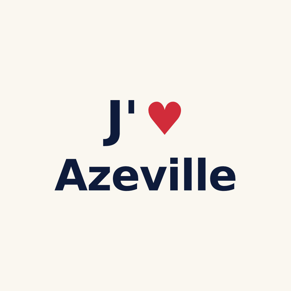 Tasse personnalisée Azeville — design J'aime Azeville