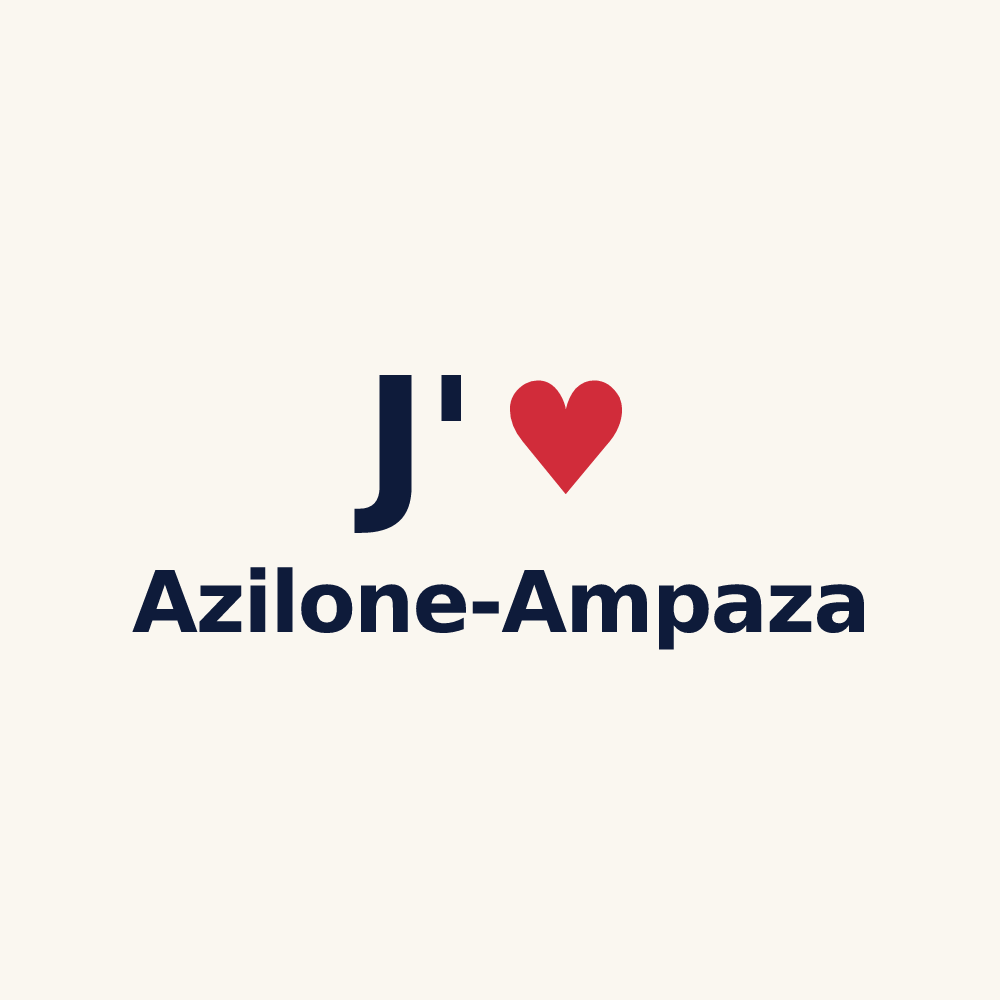 Tasse personnalisée Azilone-Ampaza — design J'aime Azilone-Ampaza