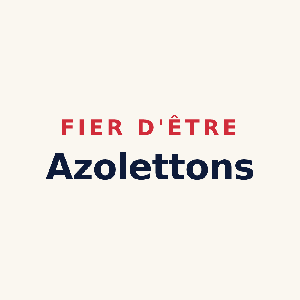 Tasse « Fier d'être Azolettons » — design pour Azolette