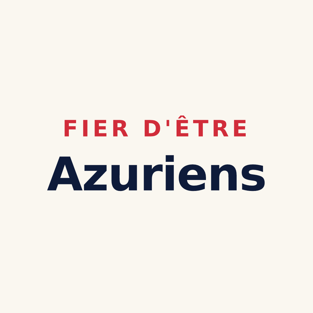Tasse « Fier d'être Azuriens » — design pour Azur