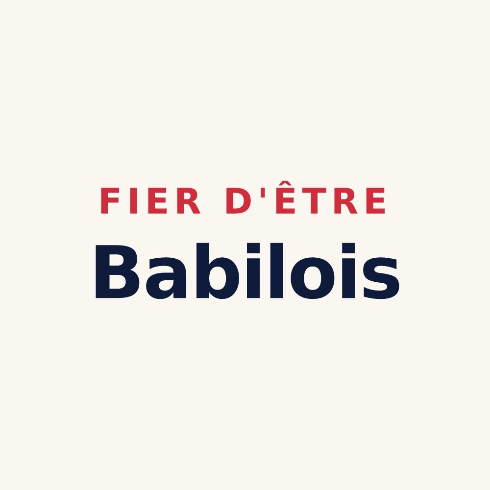 Tasse « Fier d'être Babilois » — design pour Baby
