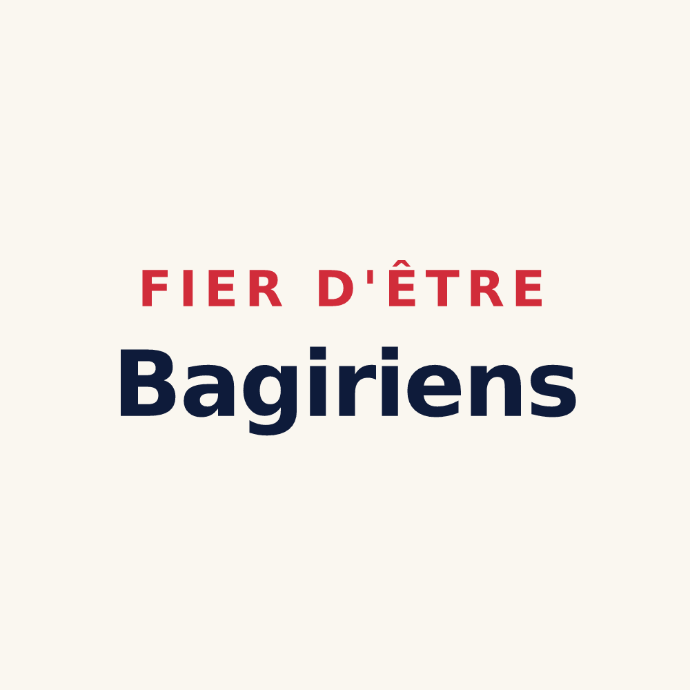 Tasse « Fier d'être Bagiriens » — design pour Bagiry