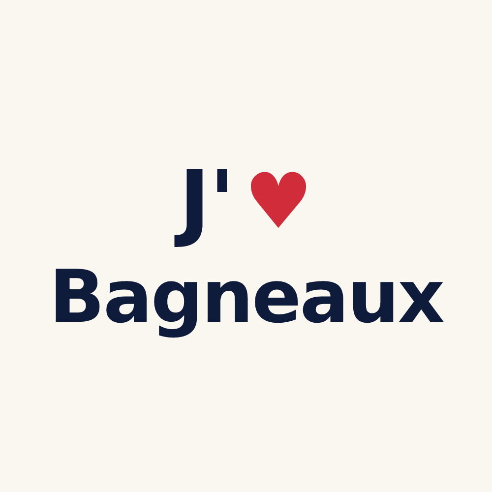 Tasse personnalisée Bagneaux — design J'aime Bagneaux