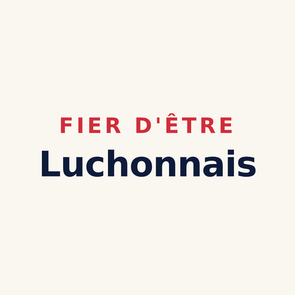 Tasse « Fier d'être Luchonnais » — design pour Bagnères-de-Luchon