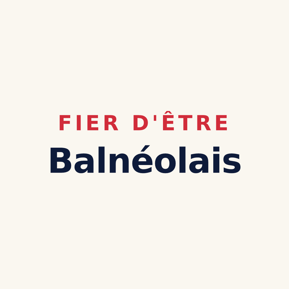 Tasse « Fier d'être Balnéolais » — design pour Bagneux