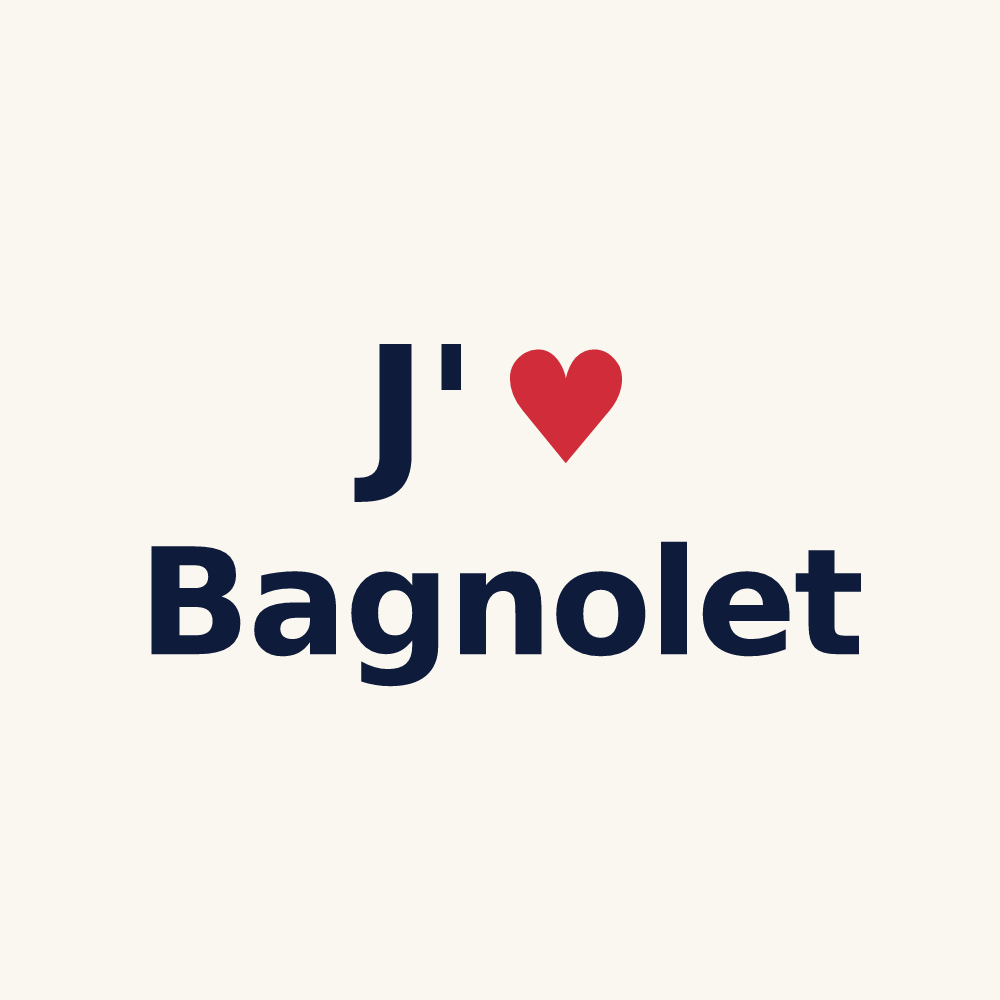 Tasse personnalisée Bagnolet — design J'aime Bagnolet
