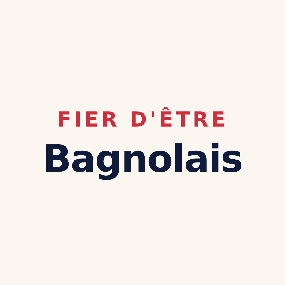 Tasse « Fier d'être Bagnolais » — design pour Bagnols