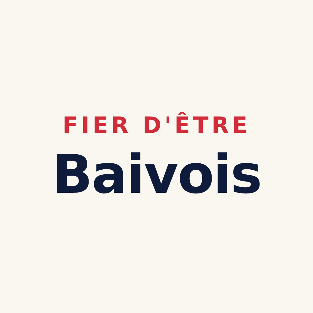 Tasse « Fier d'être Baivois » — design pour Baives