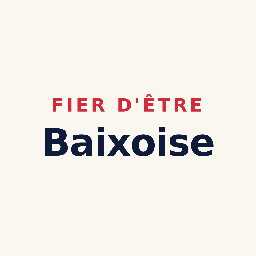 Tasse « Fier d'être Baixoise » — design pour Baix