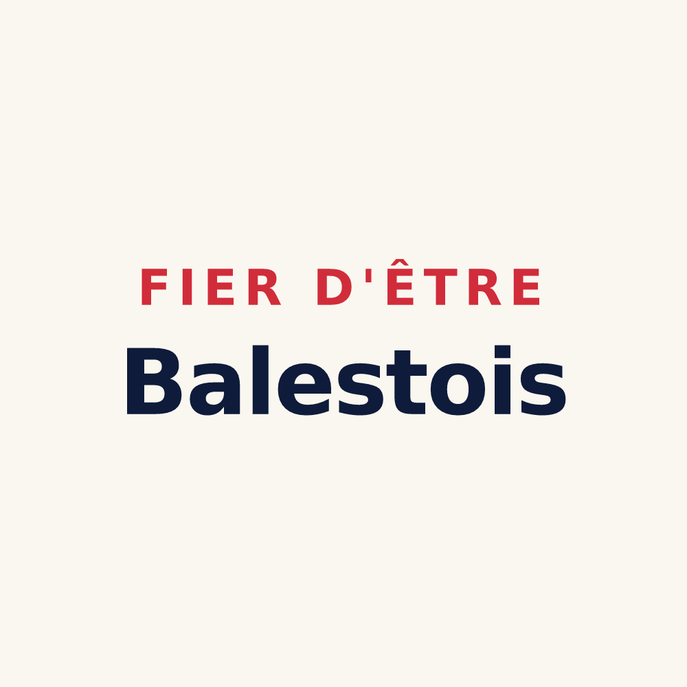 Tasse « Fier d'être Balestois » — design pour Balesta